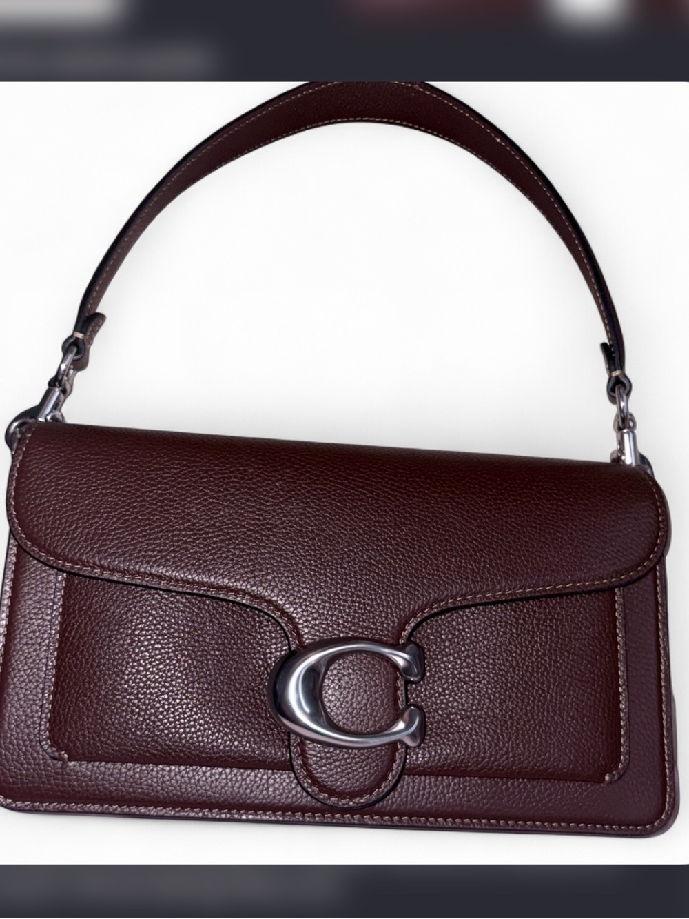Coach Tabby Shoulder Bag in Dark Brown - Picture 2 of 8